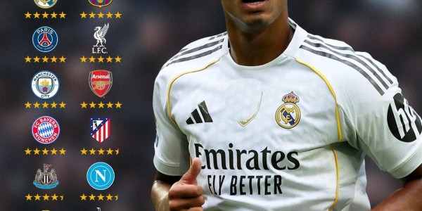 FC26五星俱乐部：阿森纳、曼城、利物浦、皇萨仁、PSG